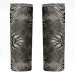 African Zebra Elephant Skin Pattern Skinny Tumbler