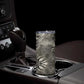 African Zebra Elephant Skin Pattern Skinny Tumbler