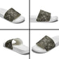 African Zebra Elephant Skin Pattern Slide Sandals