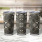 African Zebra Elephant Skin Pattern Tumbler Cup