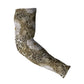 African Leopard Floral Pattern Arm Sleeves Sahara Pearl