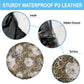 African Leopard Floral Pattern Spare Tire Cover Sahara Pearl
