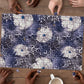 African Leopard Floral Pattern Puzzle Nile Indigo