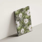 African Leopard Floral Pattern Canvas Wall Art Safari Moss