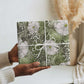 African Leopard Floral Pattern Wrapping Paper Safari Moss