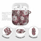 African Leopard Floral Pattern AirPods Case Sunset Mauve