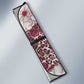 African Leopard Floral Pattern Auto Sun Shade Sunset Mauve
