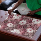 African Leopard Floral Pattern Puzzle Sunset Mauve