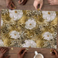 African Leopard Floral Pattern Puzzle Savannah Gold
