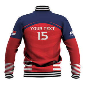 Custom Panama Football Baseball Jacket Go Los Canaleros Go