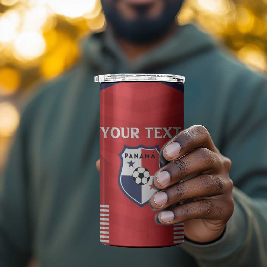 Custom Panama Football 4 in 1 Can Cooler Tumbler Go Los Canaleros Go