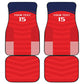 Custom Panama Football Car Mats Go Los Canaleros Go