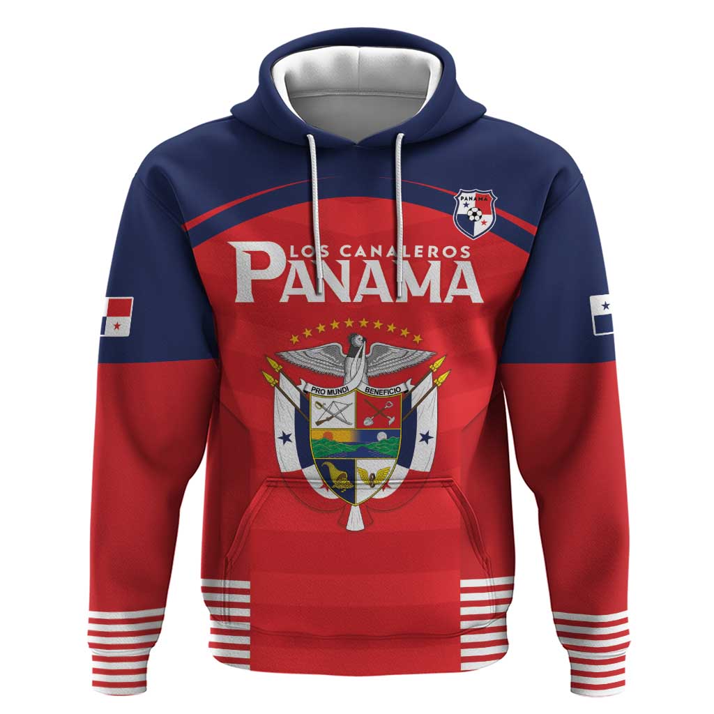 Custom Panama Football Hoodie Go Los Canaleros Go