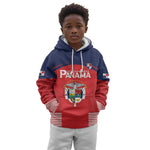 Custom Panama Football Kid Hoodie Go Los Canaleros Go