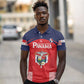 Custom Panama Football Polo Shirt Go Los Canaleros Go