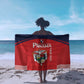 Custom Panama Football Sarong Go Los Canaleros Go