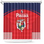 Custom Panama Football Shower Curtain Go Los Canaleros Go