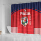 Custom Panama Football Shower Curtain Go Los Canaleros Go