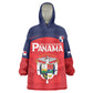 Custom Panama Football Wearable Blanket Hoodie Go Los Canaleros Go