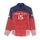 Custom Panama Football Women Casual Shirt Go Los Canaleros Go