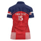 Custom Panama Football Women Polo Shirt Go Los Canaleros Go