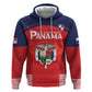 Custom Panama Football Zip Hoodie Go Los Canaleros Go