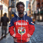 Custom Panama Football Zip Hoodie Go Los Canaleros Go