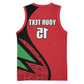 Custom Malawi Cricket Basketball Jersey Go Champions Dziko la Malawi - African Pride