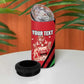 Custom Malawi Cricket 4 in 1 Can Cooler Tumbler Go Champions Dziko la Malawi - African Pride