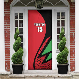 Custom Malawi Cricket Door Cover Go Champions