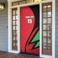 Custom Malawi Cricket Door Cover Go Champions