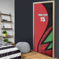 Custom Malawi Cricket Door Cover Go Champions