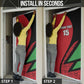 Custom Malawi Cricket Door Cover Go Champions
