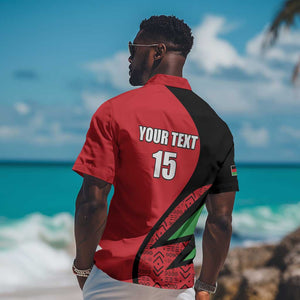 Custom Malawi Cricket Hawaiian Shirt Go Champions Dziko la Malawi - African Pride