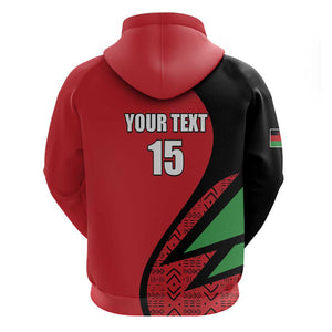 Custom Malawi Cricket Hoodie Go Champions Dziko la Malawi - African Pride
