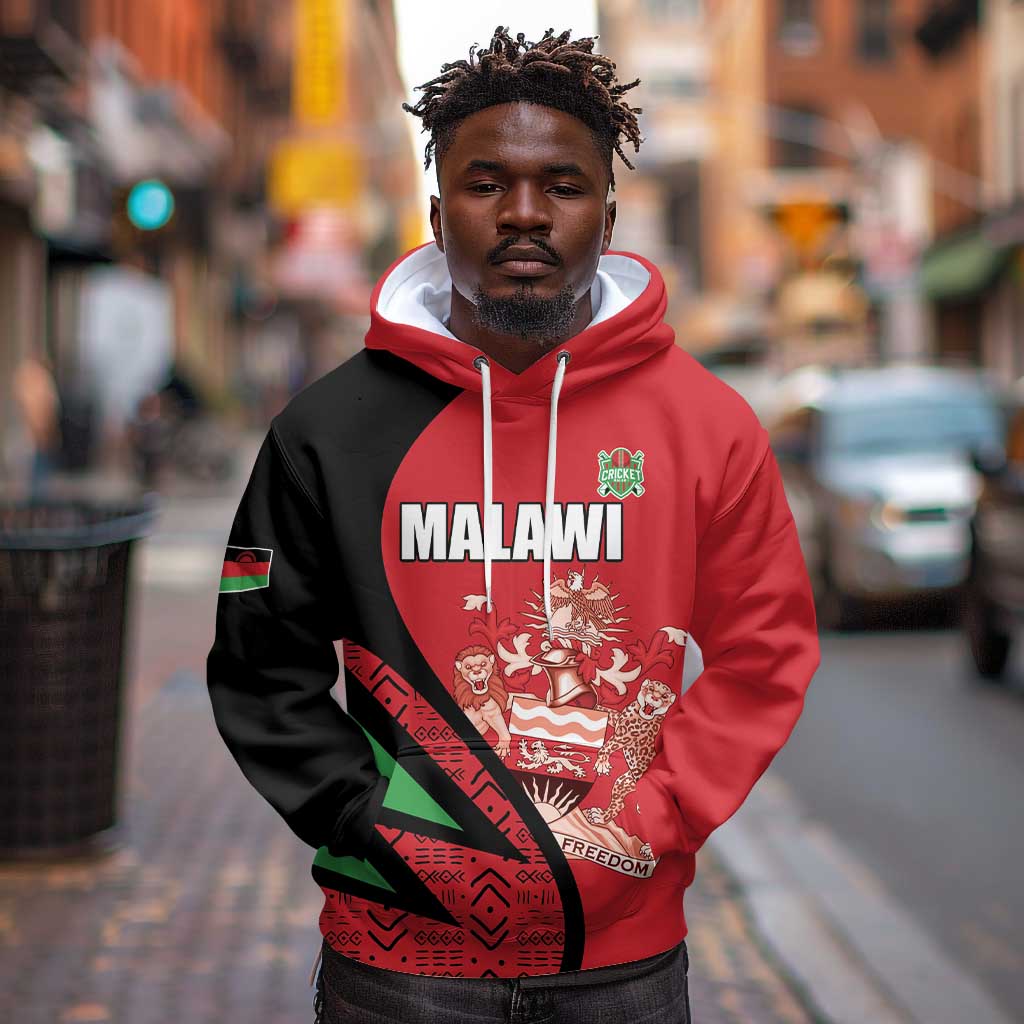 Custom Malawi Cricket Hoodie Go Champions Dziko la Malawi - African Pride
