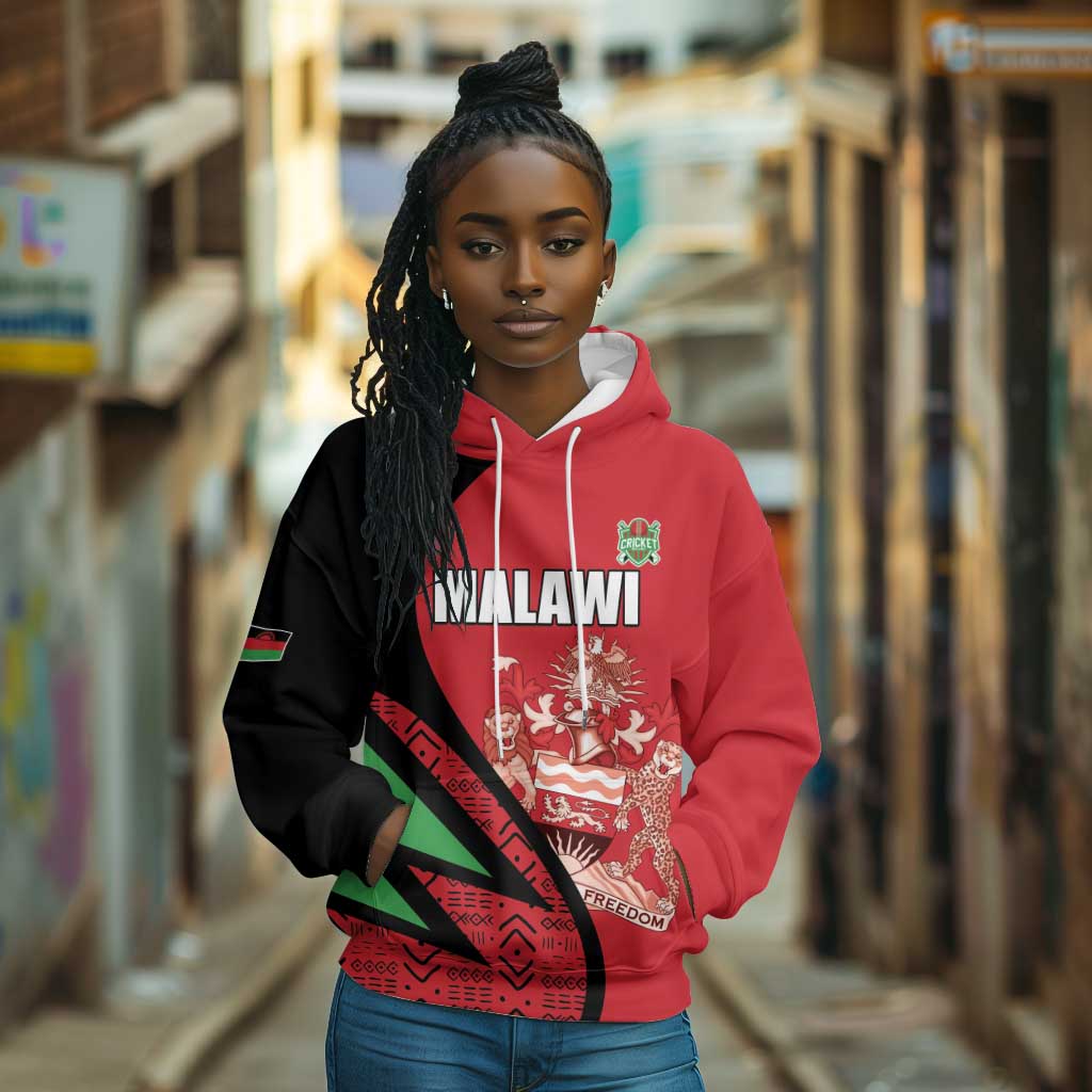 Custom Malawi Cricket Hoodie Go Champions Dziko la Malawi - African Pride