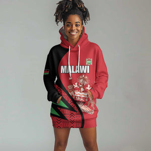 Custom Malawi Cricket Hoodie Dress Go Champions Dziko la Malawi - African Pride