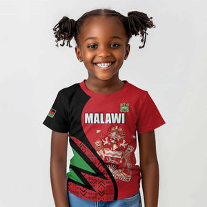Custom Malawi Cricket Kid T shirt Go Champions Dziko la Malawi - African Pride