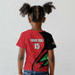 Custom Malawi Cricket Kid T shirt Go Champions Dziko la Malawi - African Pride