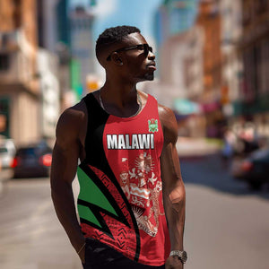 Custom Malawi Cricket Men Tank Top Go Champions Dziko la Malawi - African Pride