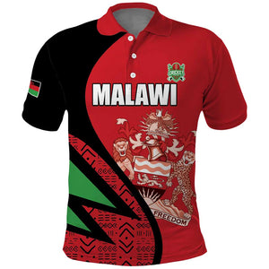 Custom Malawi Cricket Polo Shirt Go Champions Dziko la Malawi - African Pride
