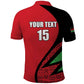 Custom Malawi Cricket Polo Shirt Go Champions Dziko la Malawi - African Pride