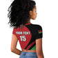 Custom Malawi Cricket Raglan Cropped T shirt Go Champions Dziko la Malawi - African Pride