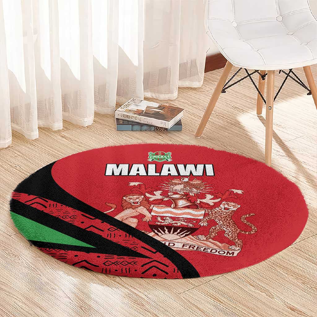 Malawi Cricket Round Carpet Go Champions Dziko la Malawi - African Pride