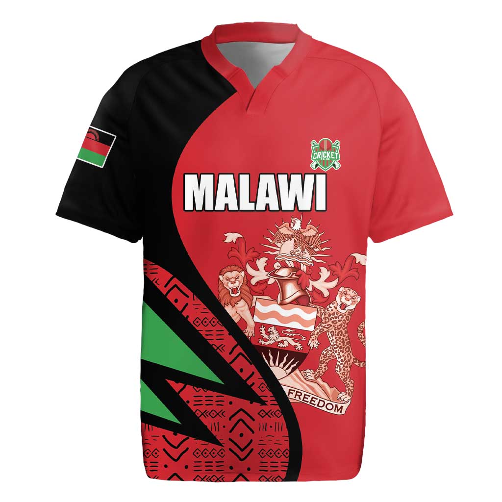 Custom Malawi Cricket Rugby Jersey Go Champions Dziko la Malawi - African Pride