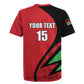 Custom Malawi Cricket Rugby Jersey Go Champions Dziko la Malawi - African Pride