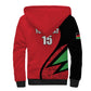 Custom Malawi Cricket Sherpa Hoodie Go Champions Dziko la Malawi - African Pride