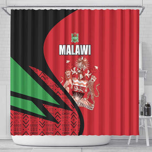 Malawi Cricket Shower Curtain Go Champions Dziko la Malawi - African Pride