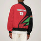 Custom Malawi Cricket Sleeve Zip Bomber Jacket Go Champions Dziko la Malawi - African Pride